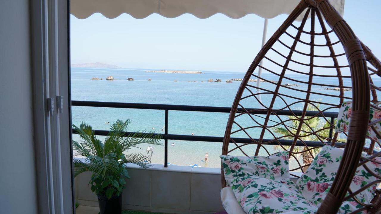 Km Beach View Apartment Chania  Zewnętrze zdjęcie